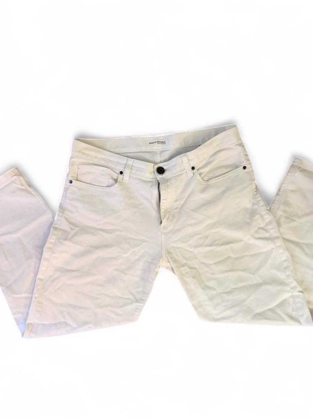 Banana Republic Women's Cream Skinny Jeans